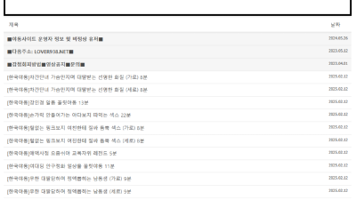 성인사이트 야동튜브 카테고리별 최신 정리 – 야동·야설·망가 매일 업데이트